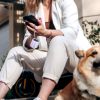 Mazs mini bezvadu skaļrunis TWS NIMO Bluetooth 5.3 5W purpursarkanā