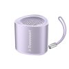 Mazs mini bezvadu skaļrunis TWS NIMO Bluetooth 5.3 5W purpursarkanā