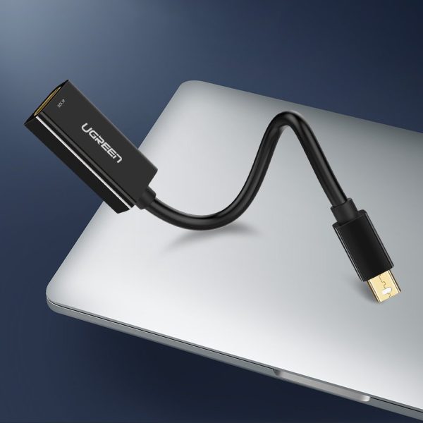 Adaptera adapteris FHD Mini Displayport (vīrietis) uz HDMI (sievietes) balta