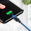 Izturīgs kabeļa USB kabelis - USB -C 480 Mb / s 3a 1,5m melns