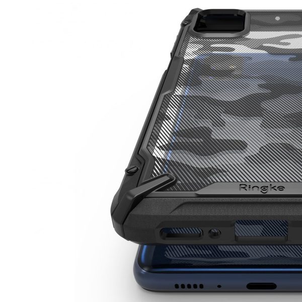 Izturīga pastiprināta tālruņa korpuss Galaxy M51 Fusion X Black