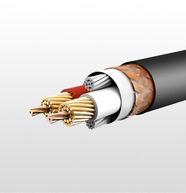 Paplašināšanas kabeļa audio kabelis XLR mikrofonam 1m melns