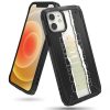 Bruņots korpuss ar rāmi ar iPhone 12 Mini Fusion X Design Routine Black