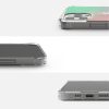 Bruņu korpusa vāks ar gēla rāmja iPhone 12 Pro Max Fusion Design rozā zaļā krāsā