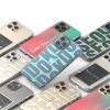 Bruņu korpusa vāks ar gēla rāmja iPhone 12 Pro Max Fusion Design rozā zaļā krāsā