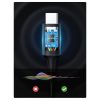 Stereo aux aux aux kabeļa mini ligzda - USB -C planšetdatoram 1m melns