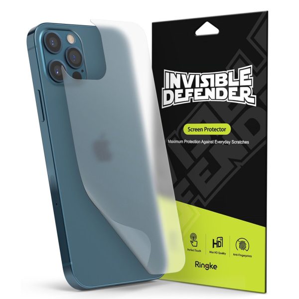 Matta aizsargājošā plēve aizmugurējam iPhone 12 Pro Max ID aizmugurē matētu plēvju komplekts 2 datori