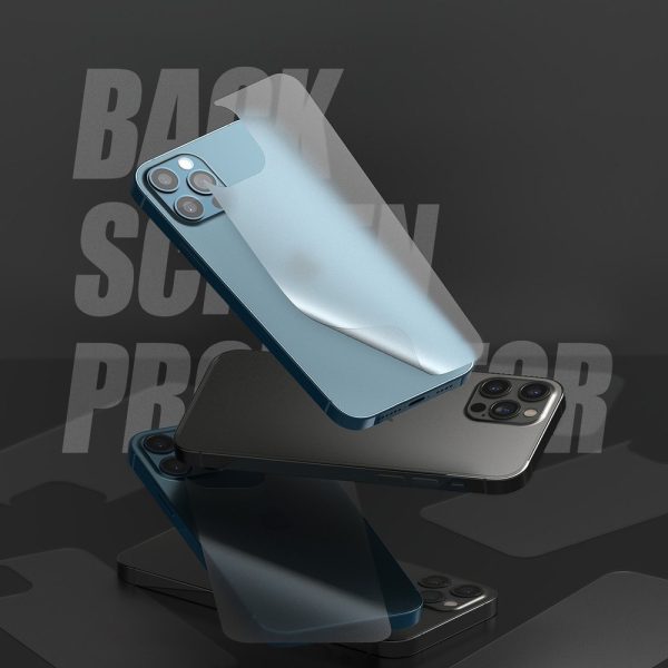 Matta aizsargājošā plēve aizmugurējam iPhone 12 Pro Max ID aizmugurē matētu plēvju komplekts 2 datori