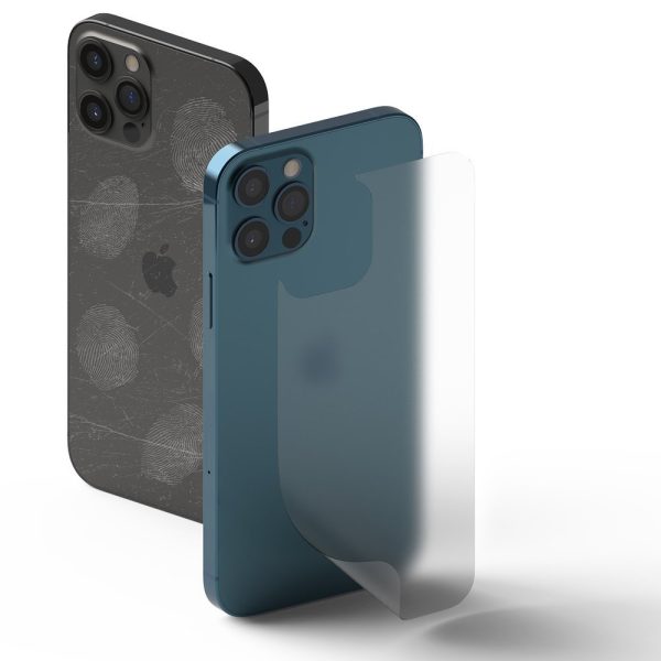 Matta aizsargājošā plēve aizmugurējam iPhone 12 Pro Max ID aizmugurē matētu plēvju komplekts 2 datori