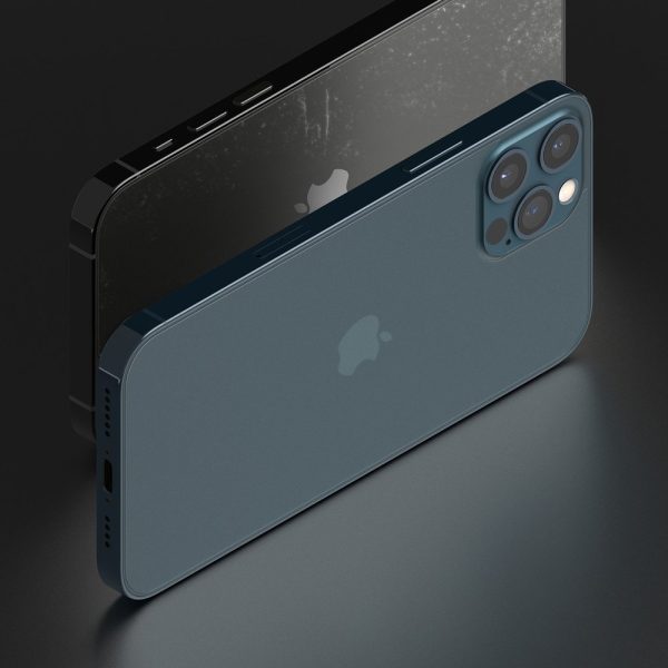 Matta aizsargājošā plēve aizmugurējam iPhone 12 Pro Max ID aizmugurē matētu plēvju komplekts 2 datori