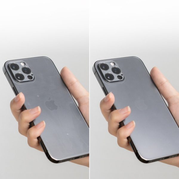 Matta aizsargājošā plēve aizmugurējam iPhone 12 Pro Max ID aizmugurē matētu plēvju komplekts 2 datori