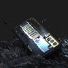 Bruņots korpuss ar Galaxy S21+ 5G Fusion X dizaina rutīna melns korpuss
