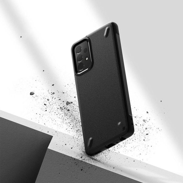 Izturīgs pastiprināts korpuss Galaxy A72 melnajam ONX