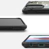 Bruņojušais korpusa vāks ar Xiaomi Redmi Note 10 / 10s Fusion X Dizaina biļete melnais rāmis