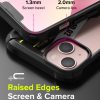 Bruņots korpuss ar rāmi ar iPhone 13 Mini Fusion X Dizaina biļete melnā josla