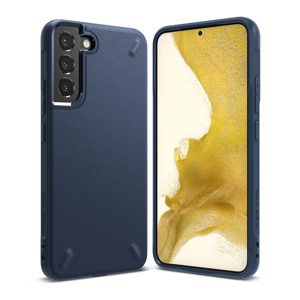 Izturīgs elastīgs korpuss Galaxy S22+ Onyx Navy Blue Case