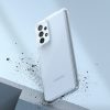 Gadījuma vāks ar Galaxy A73 Fusion matētu matētu daļēji caurspīdīgu rāmi