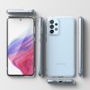 Gadījuma vāks ar Galaxy A73 Fusion matētu matētu daļēji caurspīdīgu rāmi