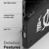Izturīgs korpuss Galaxy S22+ Onyx Design X Black Case