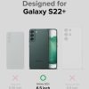 Izturīgs korpuss Galaxy S22+ Onyx Design X Black Case