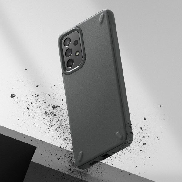 Izturīgs un elastīgs korpuss Galaxy A73 Onyx pelēkais korpuss