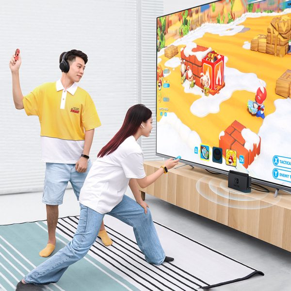 Raidītāja Bluetooth adapteris PlayStation Nintendo slēdzim melns slēdzis