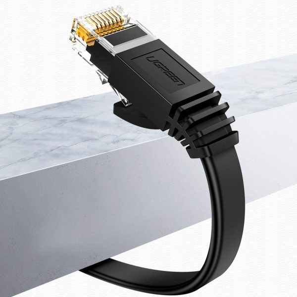 PatchCord RJ45 LAN ETHERNET CAT. 6 2m melns