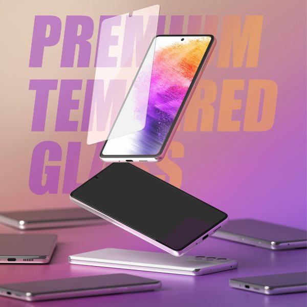 Galaxy A73 5G neredzams aizsarga ID stikls 2,5d 0,33 mm ekrāns