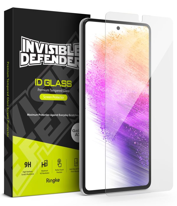 Galaxy A73 5G neredzams aizsarga ID stikls 2,5d 0,33 mm ekrāns