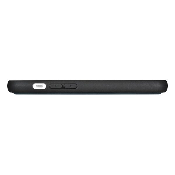 2in1 korpusa ādas apvalks ar iPhone 14 Pro anti-RFID Eļļas vaska maka korpuss zils