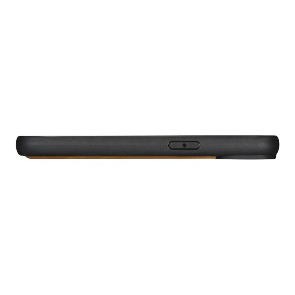 2in1 ādas korpuss ar iPhone 14 Pro anti-RFID Eļļas vaska maka korpuss gaiši brūns