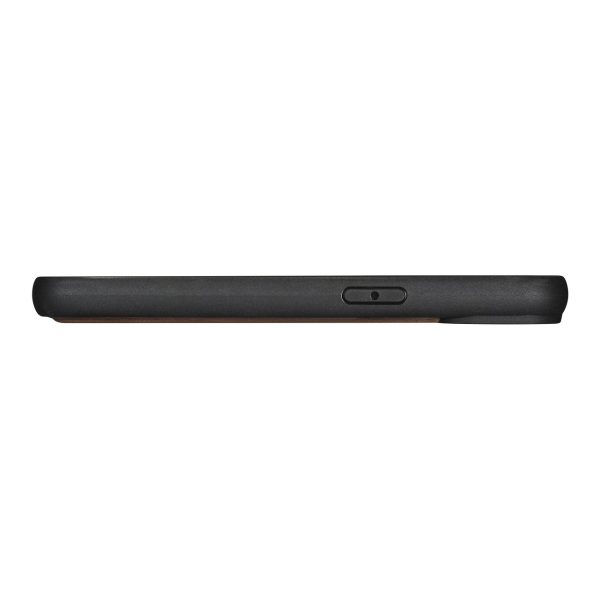 2in1 ādas korpuss ar iPhone 14 Pro Max anti-RFID Eļļas vaska maka maciņš tumši brūns