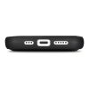 2in1 ādas korpuss ar iPhone 14 Pro anti-RFID maka korpuss melns