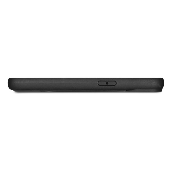 2in1 ādas korpuss ar iPhone 14 Pro anti-RFID maka korpuss melns