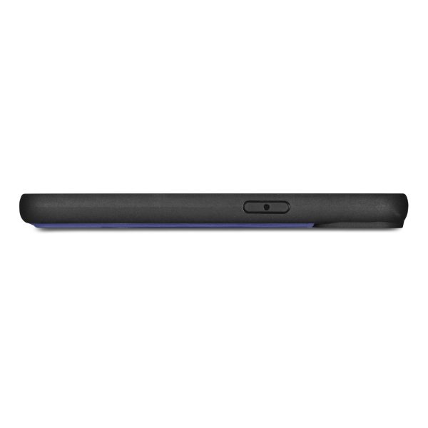 2in1 ādas korpuss ar iPhone 14 Pro Max Anti-RFID maka korpuss gaiši violets