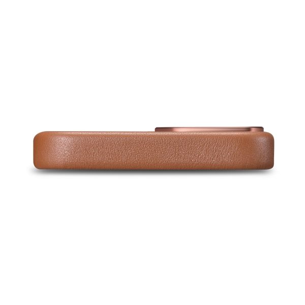 Dabiska ādas korpuss iPhone 14 Plus Magsafe Case Leather Brown