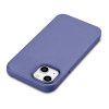 Dabiska ādas korpuss iPhone 14 Plus Magsafe Case āda Light Purple