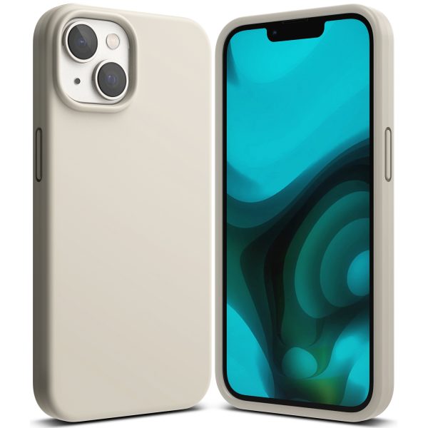 Elastīgs silikona korpuss iPhone 14 Plus 6.7 '' silikona akmenim