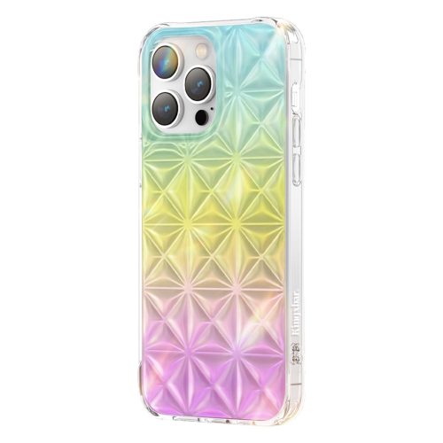 Gadījuma vāks par iPhone 14 Pro Housing Miya sērijas varavīksnes aizmugurē