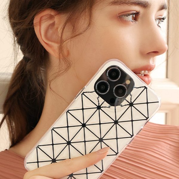 Gadījuma vāks par iPhone 14 Pro Max Housing Miya sērijas varavīksnes aizmugurē