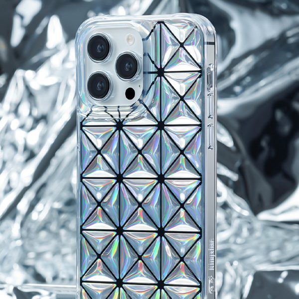 Gadījuma vāks par iPhone 14 Pro Max Housing Miya sērijas varavīksnes aizmugurē