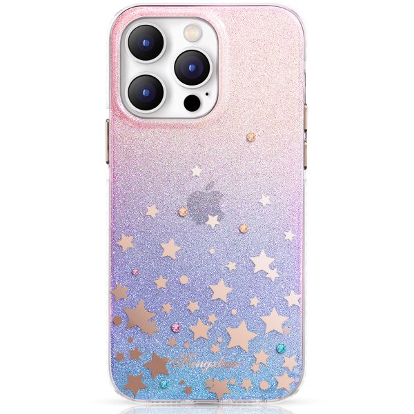 Lieta ar zvaigznēm iPhone 14 Plus Heart Star Series Zodiac