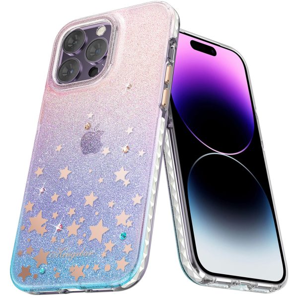 Lieta ar zvaigznēm iPhone 14 Plus Heart Star Series Zodiac