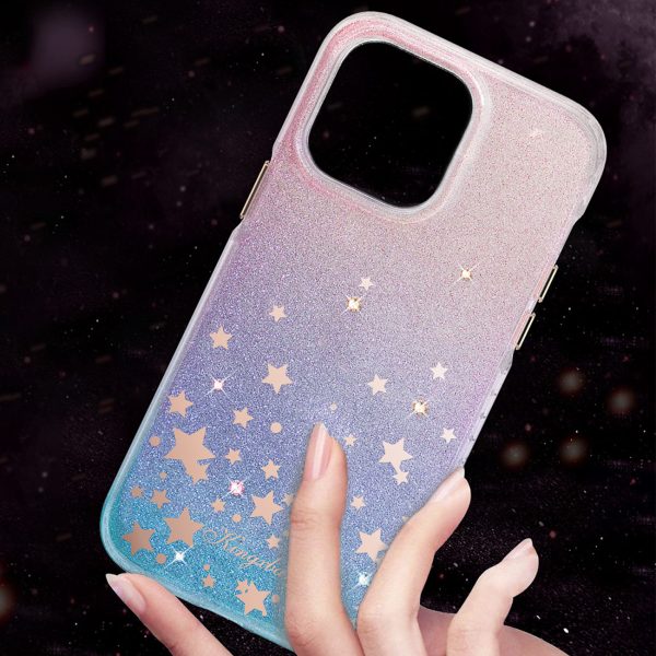 Lieta ar zvaigznēm iPhone 14 Plus Heart Star Series Zodiac