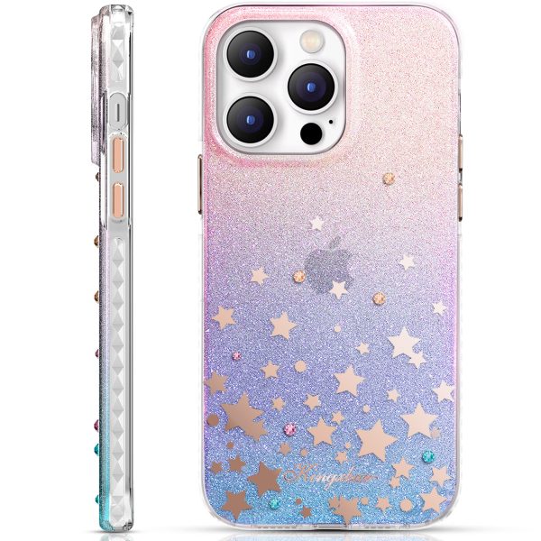 Lieta ar zvaigznēm iPhone 14 Plus Heart Star Series Zodiac