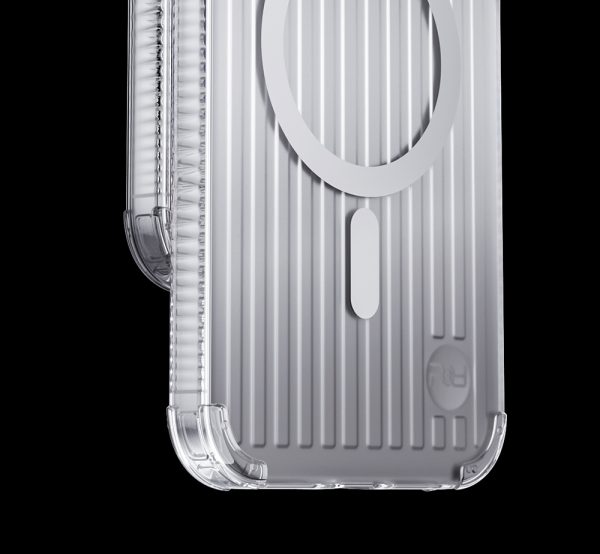 Magnētiskais korpuss iPhone 14 Pro MagSafe PQY Go Out sērijas melns
