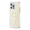 Magnētiskais korpuss iPhone 14 Plus Magsafe PQY Geek sērija Golden