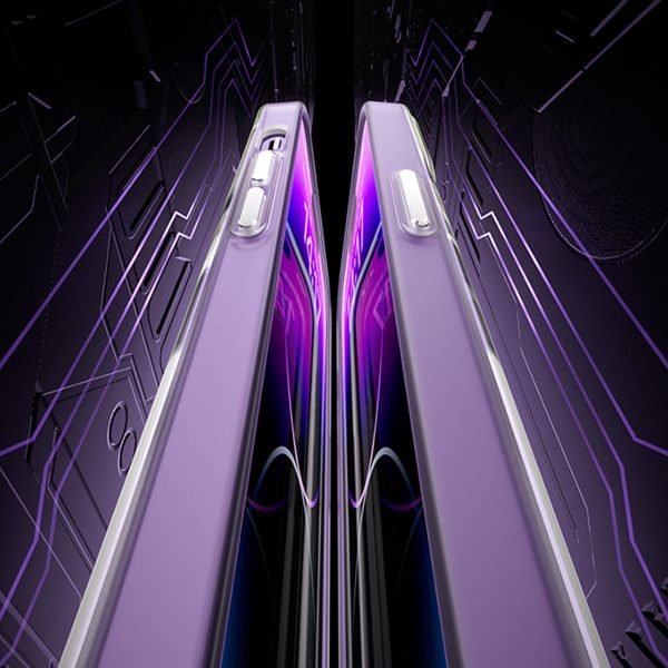 Magnētiskais korpuss iPhone 14 Plus Magsafe PQY Geek sērija Sudraba
