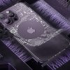 Magnētiskais korpuss iPhone 14 Pro Max MagSafe PQY Geek sērija Sudraba
