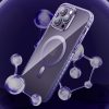 Magnētiskais korpuss iPhone 14 Plus Magsafe PQY Ice Crystal Series sudrabs